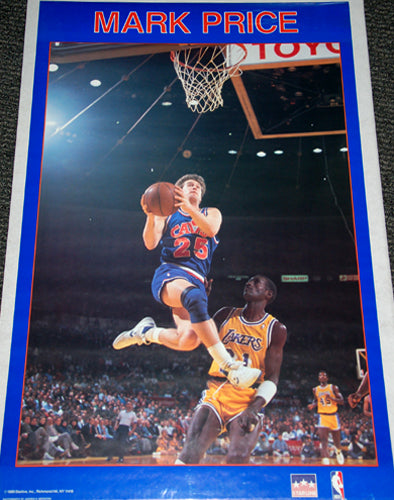 Mark Price "Action" Cleveland Cavaliers Poster - Starline 1989