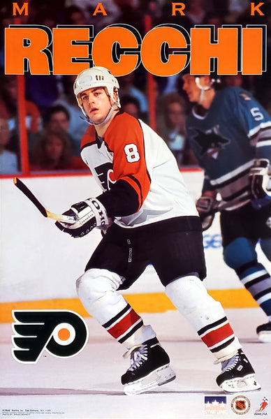 Mark Recchi "Superstar" (1994) Philadelphia Flyers Vintage Original 22x34 Poster - Starline