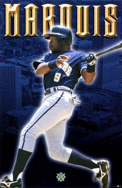 Marquis Grissom "Blast" Milwaukee Brewers MLB Action Poster - Costacos 1999