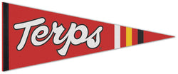 Maryland Terrapins "Script Terps" Official NCAA Team Premium Felt Collector's Pennant - Wincraft