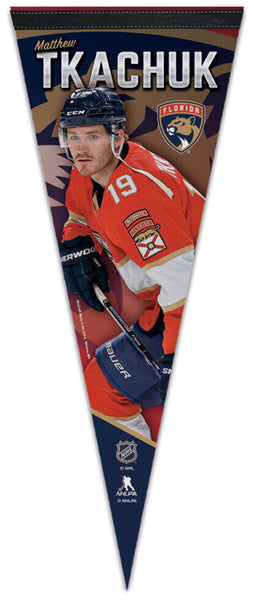 Matthew Tkachuk Florida Panthers NHL Action Premium Felt Collector's Pennant - Wincraft 2023