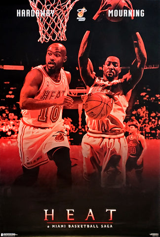 Miami Heat "Basketball Saga" (Tim Hardaway, Alonzo Mourning) - Costacos 1996