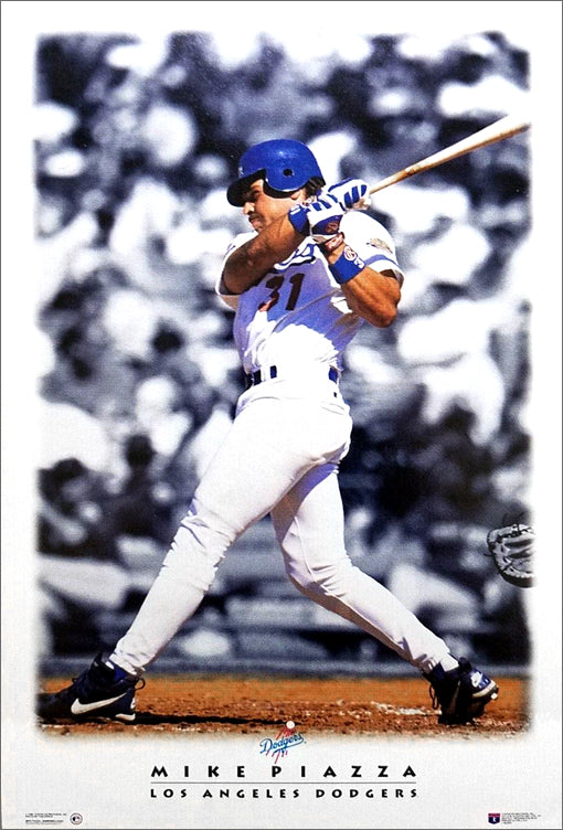 Mike Piazza Diamond Classic L.A. Dodgers Poster - Costacos