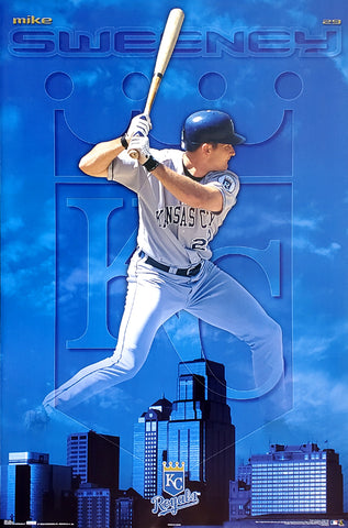 Mike Sweeney "Royal Blue" Kansas City Royals Poster - Costacos 2003