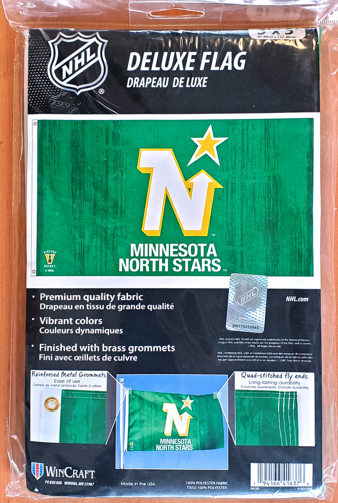Minnesota North Stars Official NHL Vintage Hockey 3'x5' Deluxe