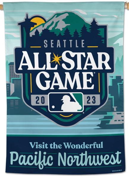 MLB Baseball All-Star Game 2023 Seattle Official Event Wall Banner Premium 28x40 - Wincraft Inc.
