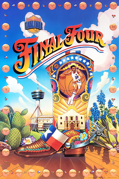 NCAA Men's Basketball Final Four 1998 Official Event Poster - Action Images Inc.