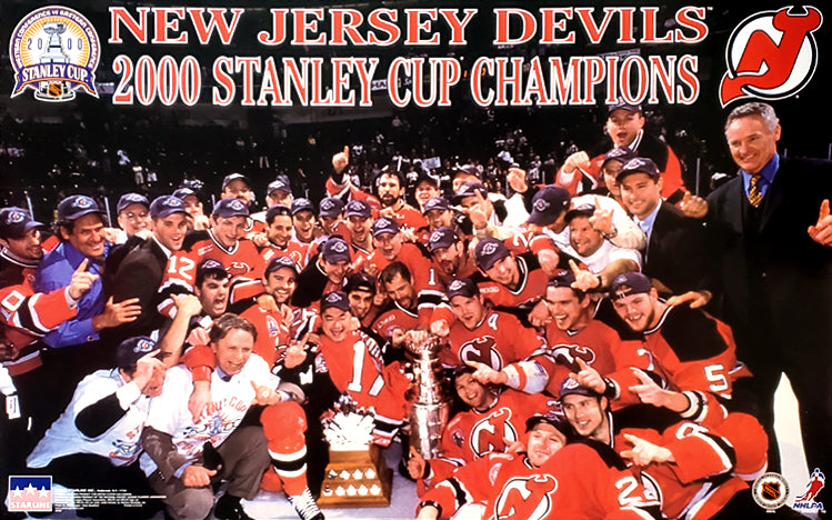 New Jersey Devils Heaven 1995 Stanley Cup Champs Panoramic Print
