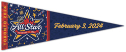 NHL All-Star Game 2024 (Toronto) Official Premium Felt Collector's Pennant - Wincraft
