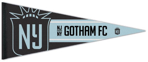 Gotham FC Official NWSL Women's Soccer Team Premium Felt Pennant - Wincraft Inc.