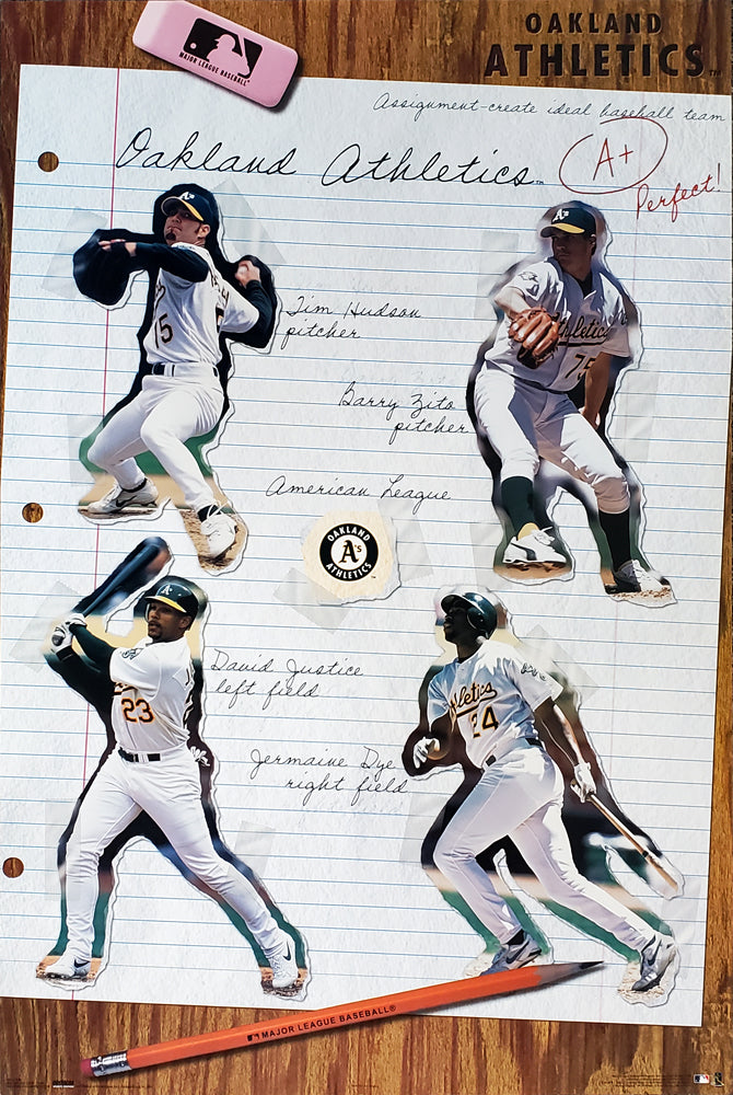 2003年 Oakland Athletics チーム直筆サインボール Oakland A's 