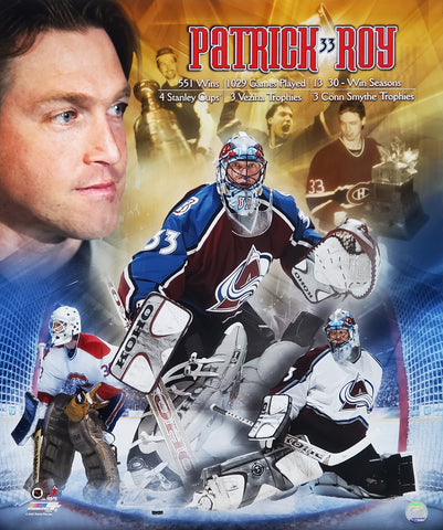 Patrick Roy LEGEND Career Commemorative Premium Poster Print - Photofile Inc.