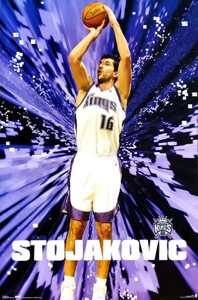 Peja Stojakovic "In the Zone" Sacramento Kings Poster - Costacos 2005