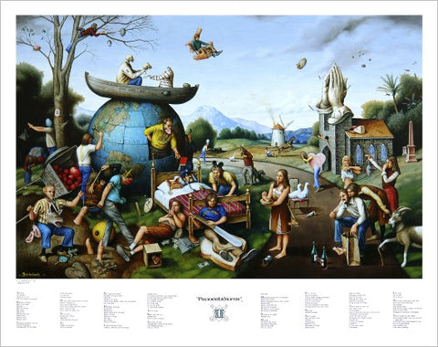 Proverbidioms II by T.E. Breitenbach Official 22x28 Poster Print