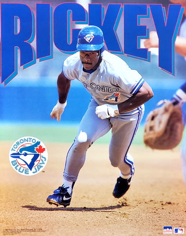 Rickey Henderson "Rickey" Toronto Blue Jays 16"x20" Poster - Starline 1993