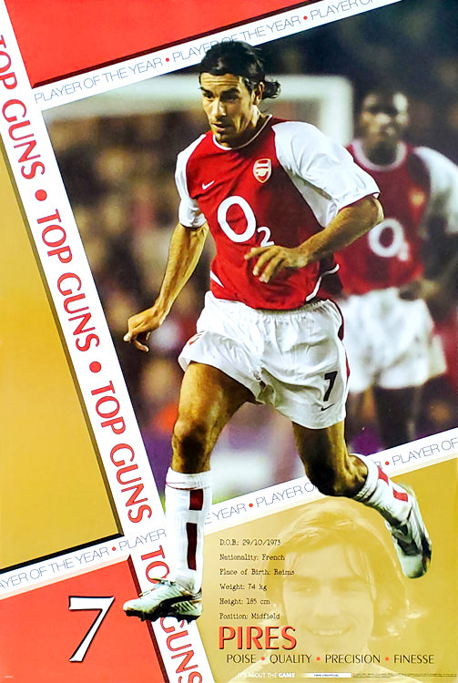 Poster Print of Thierry Henry (Arsenal). Chelsea 1: 0 Arsenal