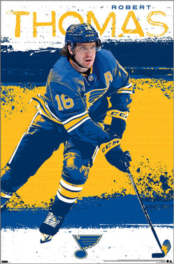 Robert Thomas "Superstar" St. Louis Blues Official NHL Hockey Poster - Costacos Sports