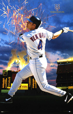 Robin Ventura "V-Day" New York Mets MLB Action Poster - Costacos 1999
