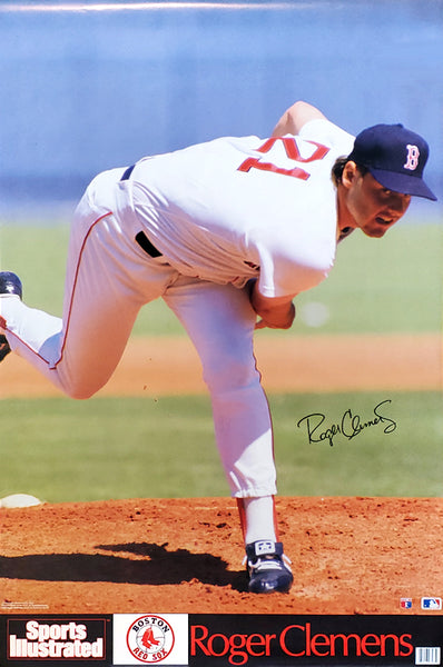 Roger Clemens "Signature Series" Boston Red Sox Poster - Marketcom/SI 1991