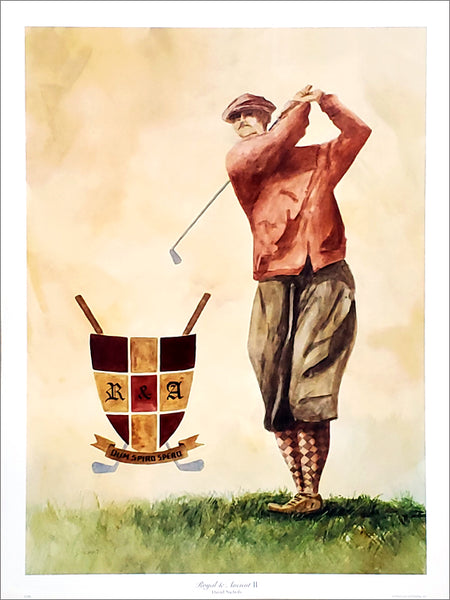 Golf Classic Art "Royal and Ancient II" Poster Print - Directional Publishing