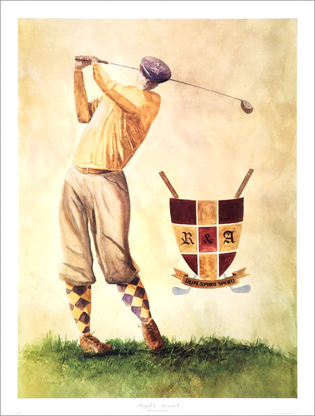 Golf Classic Art "Royal and Ancient I" Poster Print - Directional Publishing