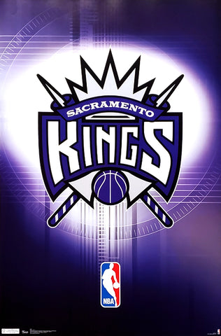 Sacramento Kings Official NBA Team Logo Poster - Costacos Sports