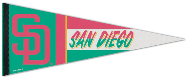 San Diego Padres Official MLB City Connect Style Premium Felt Pennant - Wincraft Inc.
