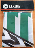 Saskatchewan Roughriders CFL Football 3'x5' Official Team Banner FLAG - The Sports Vault