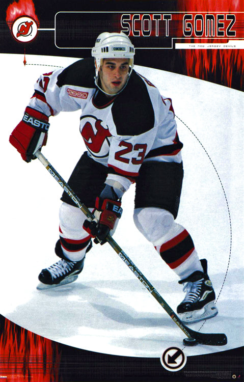 NHL New Jersey Devils Retro Souvenir Collector Hockey Puck