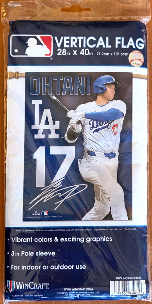 Shohei Ohtani Los Angeles Dodgers Signature Series Official 28x40