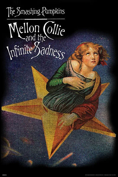 The Smashing Pumpkins MELLON COLLIE AND THE INFINITE SADNESS (1995) Classic Album Cover Poster