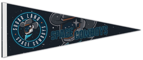 Sugar Land Space Cowboys Minor League Baseball Premium Felt Collector's Pennant - Wincraft Inc.