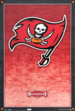 Tampa Bay Bucs Official NFL Football Team Logo Poster - Costacos Sports Inc.