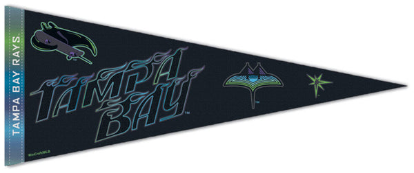 Tampa Bay Rays Official MLB City Connect Style Premium Felt Pennant - Wincraft Inc.