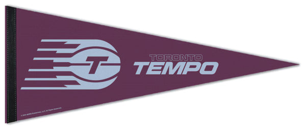 *SHIPS APPROX. 11/14* Toronto Tempo Official WNBA Basketball Team Premium Felt Pennant - Wincraft Inc.