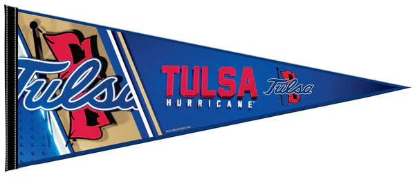 University of Tulsa Golden Hurricane Official NCAA Team Felt Pennant - Rico Inc.