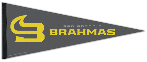 San Antonio Brahmas Official UFL Football Premium Felt Collector's Pennant - Wincraft 2024