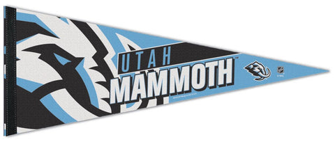 Utah Mammoth Official NHL Hockey Team Logo Premium Felt Pennant - Wincraft