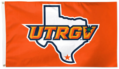 University of Texas Rio Grande Valley Vaqueros Official NCAA Deluxe 3'x5' Team Logo Flag - Wincraft Inc.