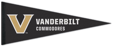 Vanderbilt Commodores NCAA Team Logo Premium Felt Pennant - Wincraft Inc.