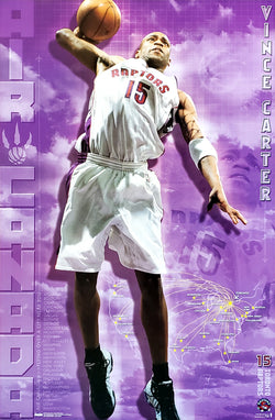 Vince Carter "Air Canada" Toronto Raptors Poster - Costacos 2001