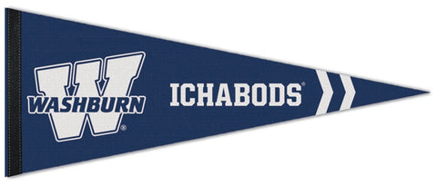 Washburn University ICHABODS Official NCAA Team Logo Premium Felt Pennant - Wincraft