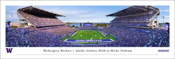 Washington Huskies Football Husky Stadium Gameday Panoramic Poster Print - Blakeway Worldwide