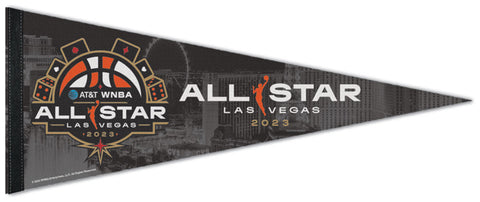 WNBA Women's Basketball 2023 All-Star Game Las Vegas Premium Felt Pennant - Wincraft