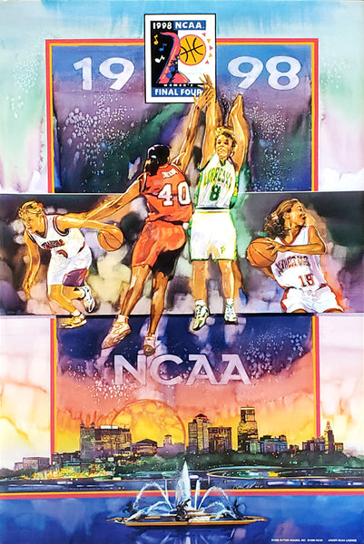 NCAA Women's Basketball 1998 Final Four Official Event Poster - Action Images