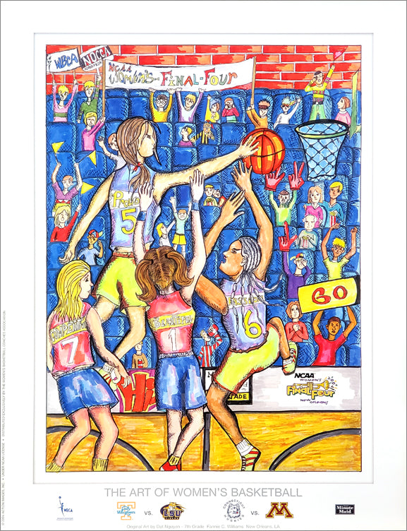 NCAA Women's Basketball Final Four 2004 Official Poster (Tennessee