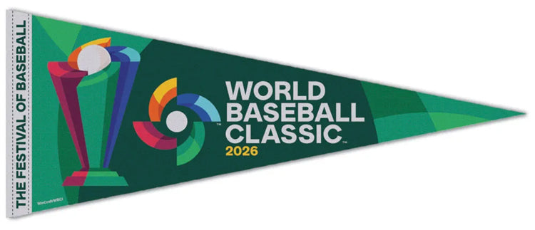 World Baseball Classic 2026 Official Premium Felt Commemorative