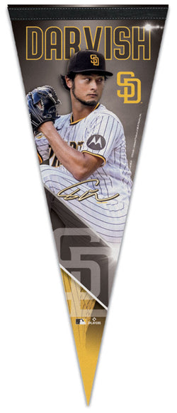 Yu Darvish MLB Signature Series San Diego Padres Official Premium Felt Pennant - Wincraft Inc.