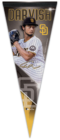 Yu Darvish MLB Signature Series San Diego Padres Official Premium Felt Pennant - Wincraft Inc.