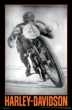 Harley-Davidson Motorcycles "Historic Racer" Poster - Trends International